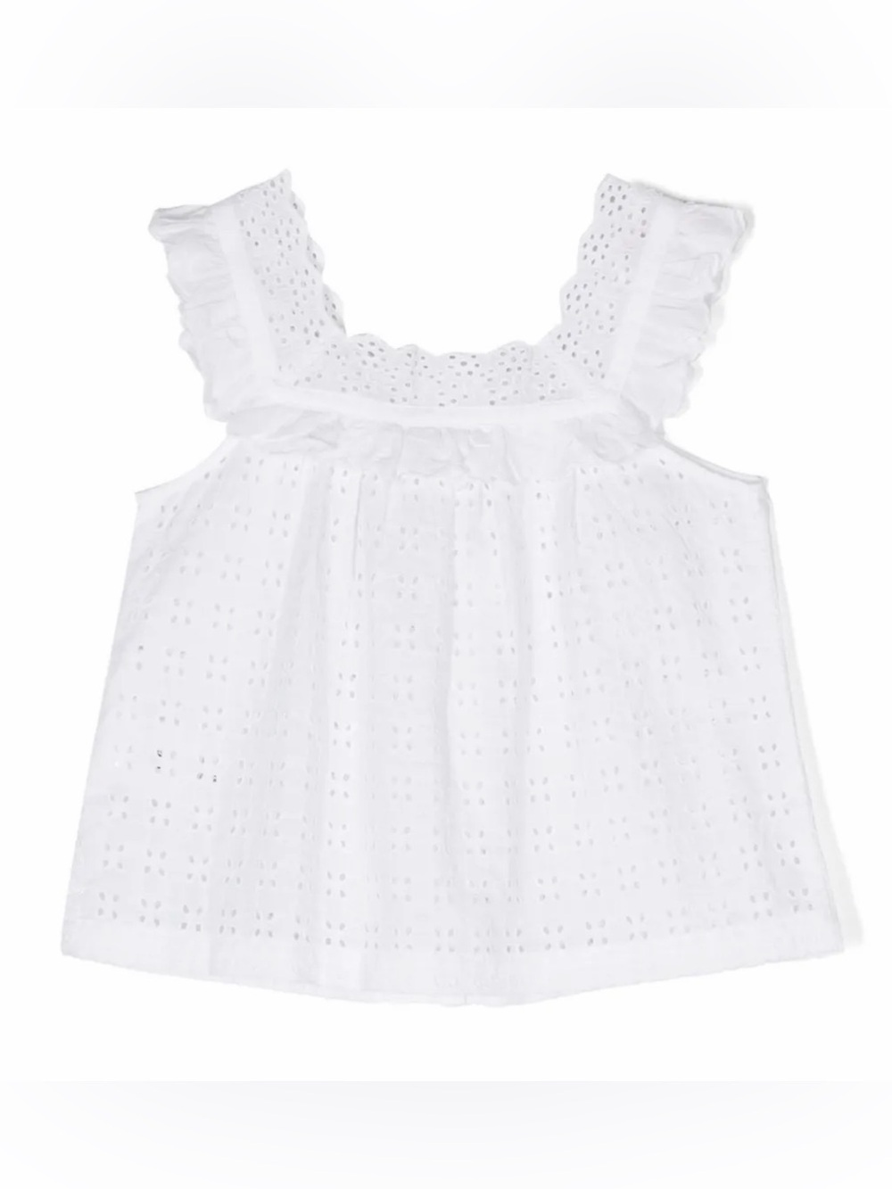 BELLEROSE Hoppers Sleeveless Broderie-Anglaise Blouse - 12